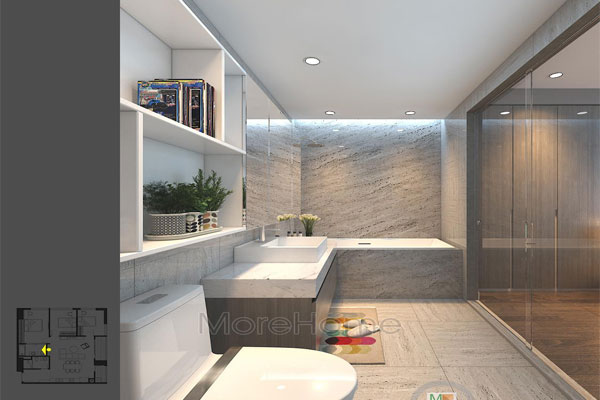 Mẫu phòng tắm đẹp tại chung cư Imperia Garden 